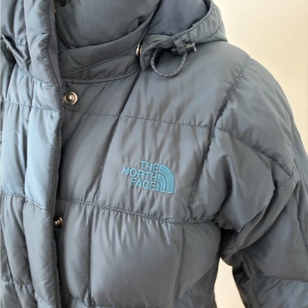 North Face Women's Metropolis Puffer Coat blue - Picture 4 of 8